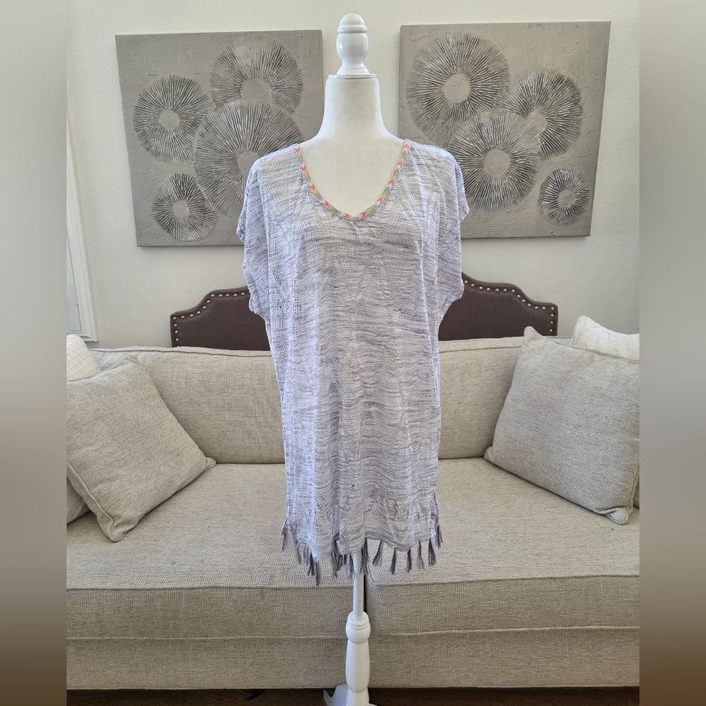 Prana Seabrooke Tunic Swim Coverup Sz Sm